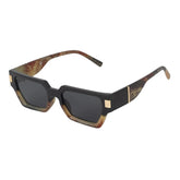 Aster Sunglasses leopard women square frame sunglasses for men